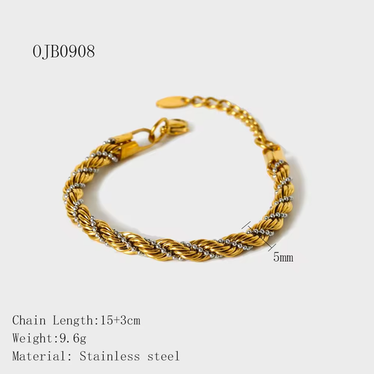 Twisted Luxe Bracelet