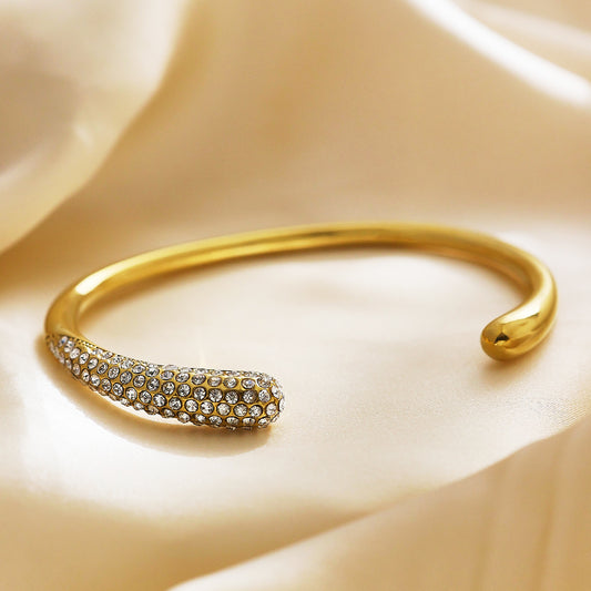 Aura Open Cuff Bangle