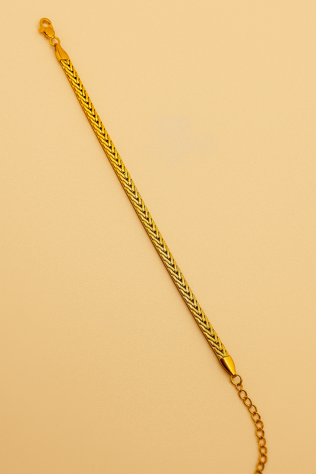 Braided Chevron Cuff Bracelet