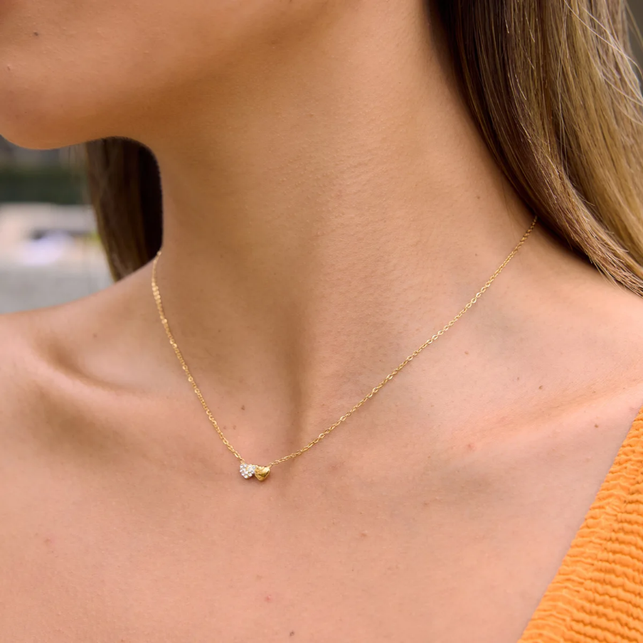 Amora Heart Necklace Set