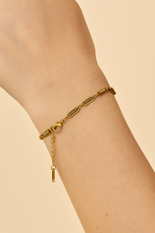 Barrel Link Bracelet