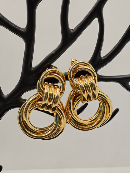 Saanvi Halo Link Earrings