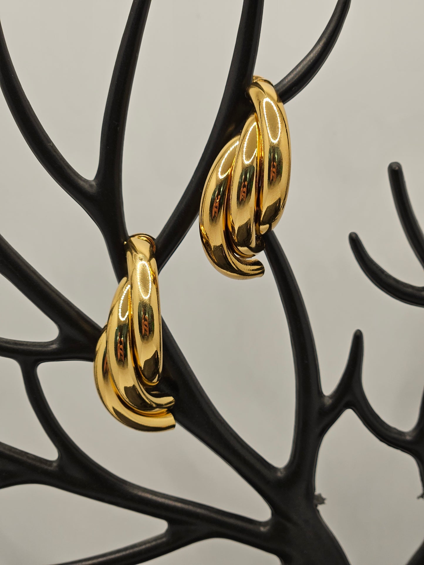 Halo Statement Sculpted Duo