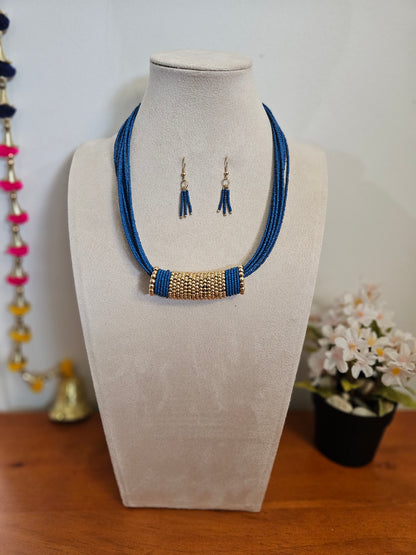 Saanvi Axis Beaded Necklace Set