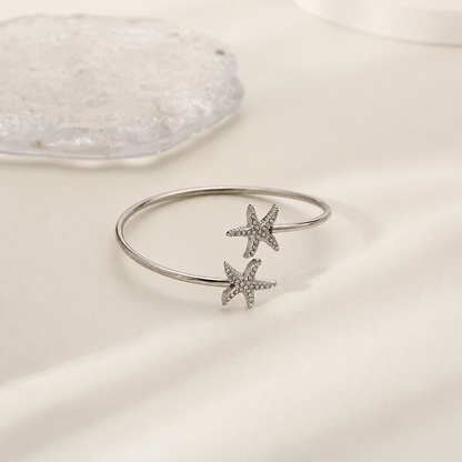 Oceana Starfish Cuff Bangle