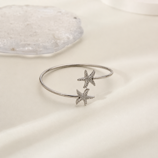 Oceana Starfish Cuff Bangle
