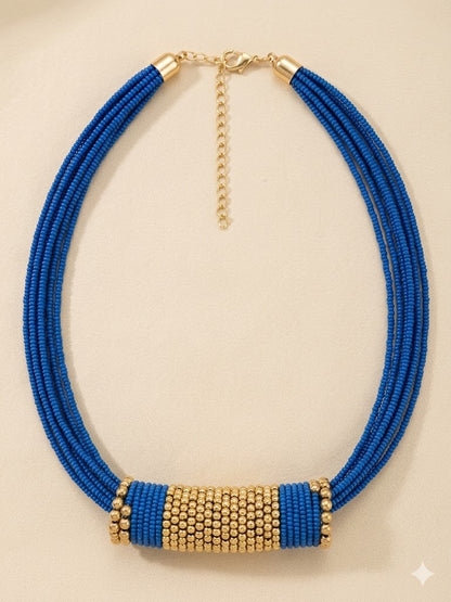 Saanvi Axis Beaded Necklace Set