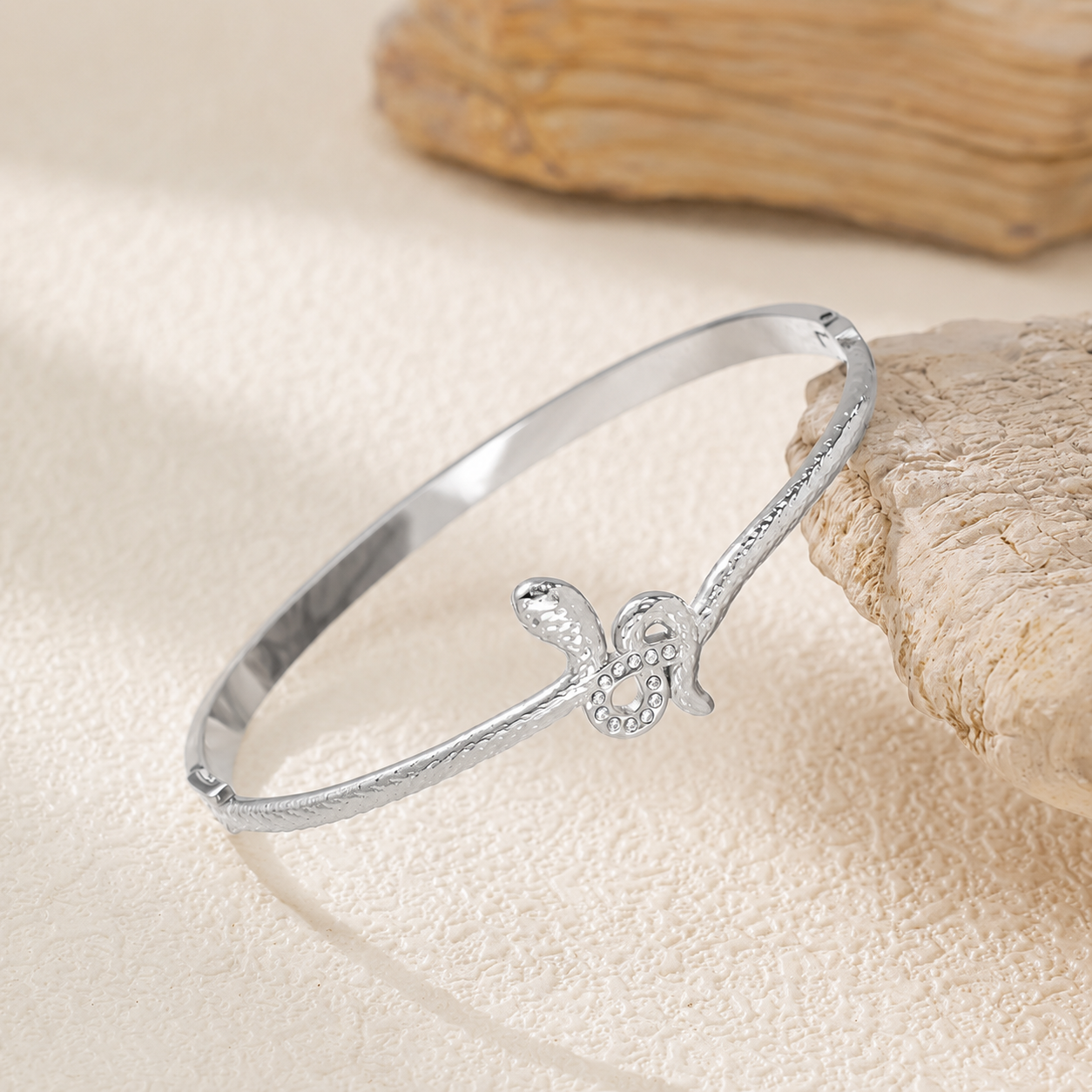 Serafina Serpent Bangle