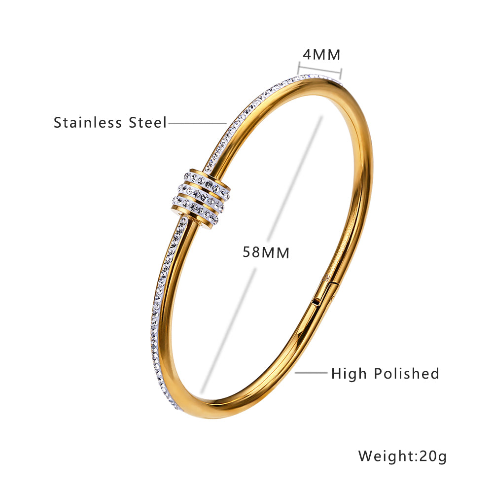 Eternity Zircon Bangle