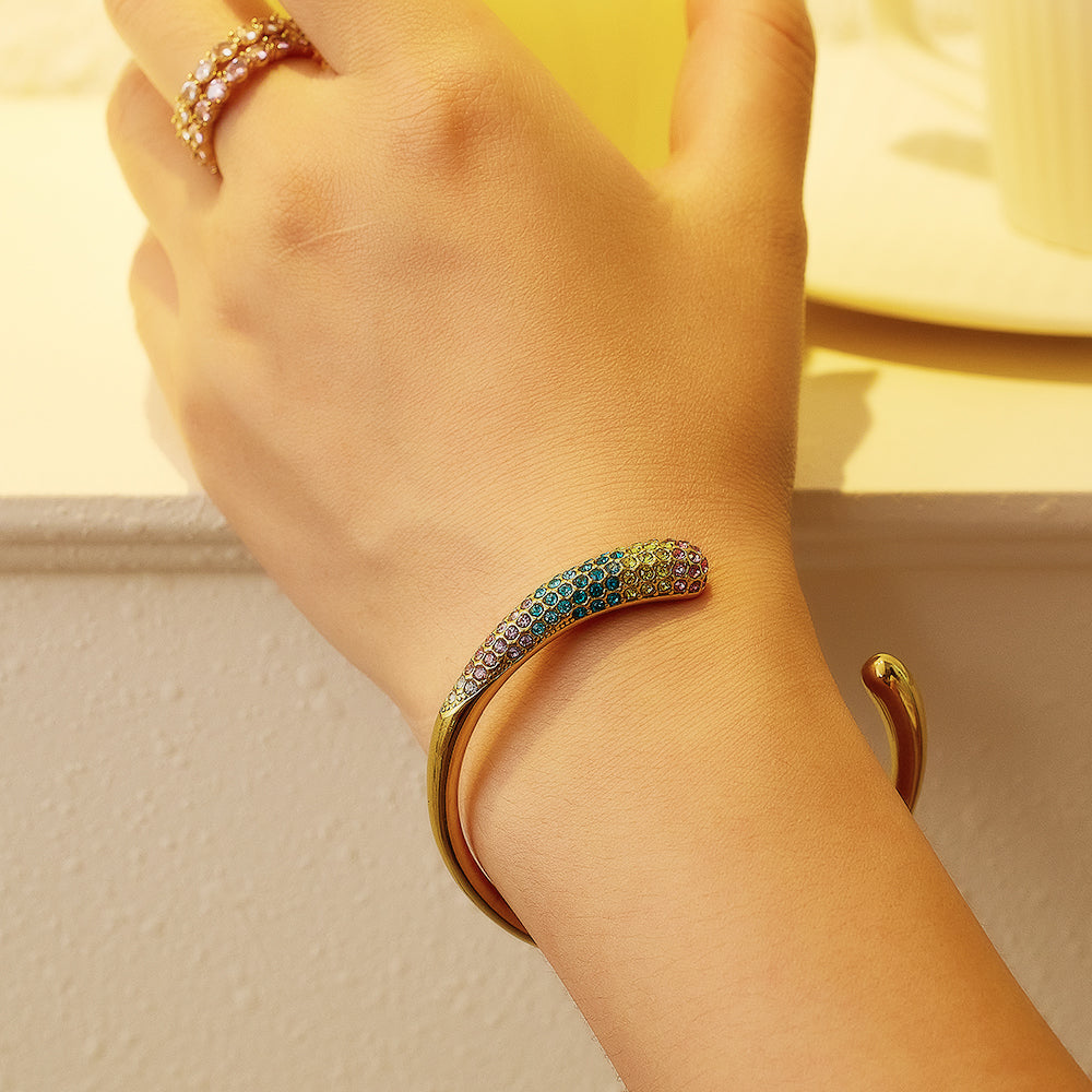 Aura Open Cuff Bangle