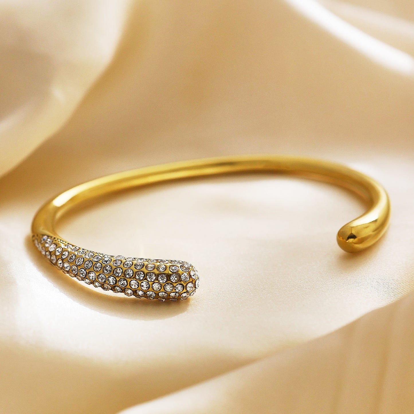 Aura Open Cuff Bangle