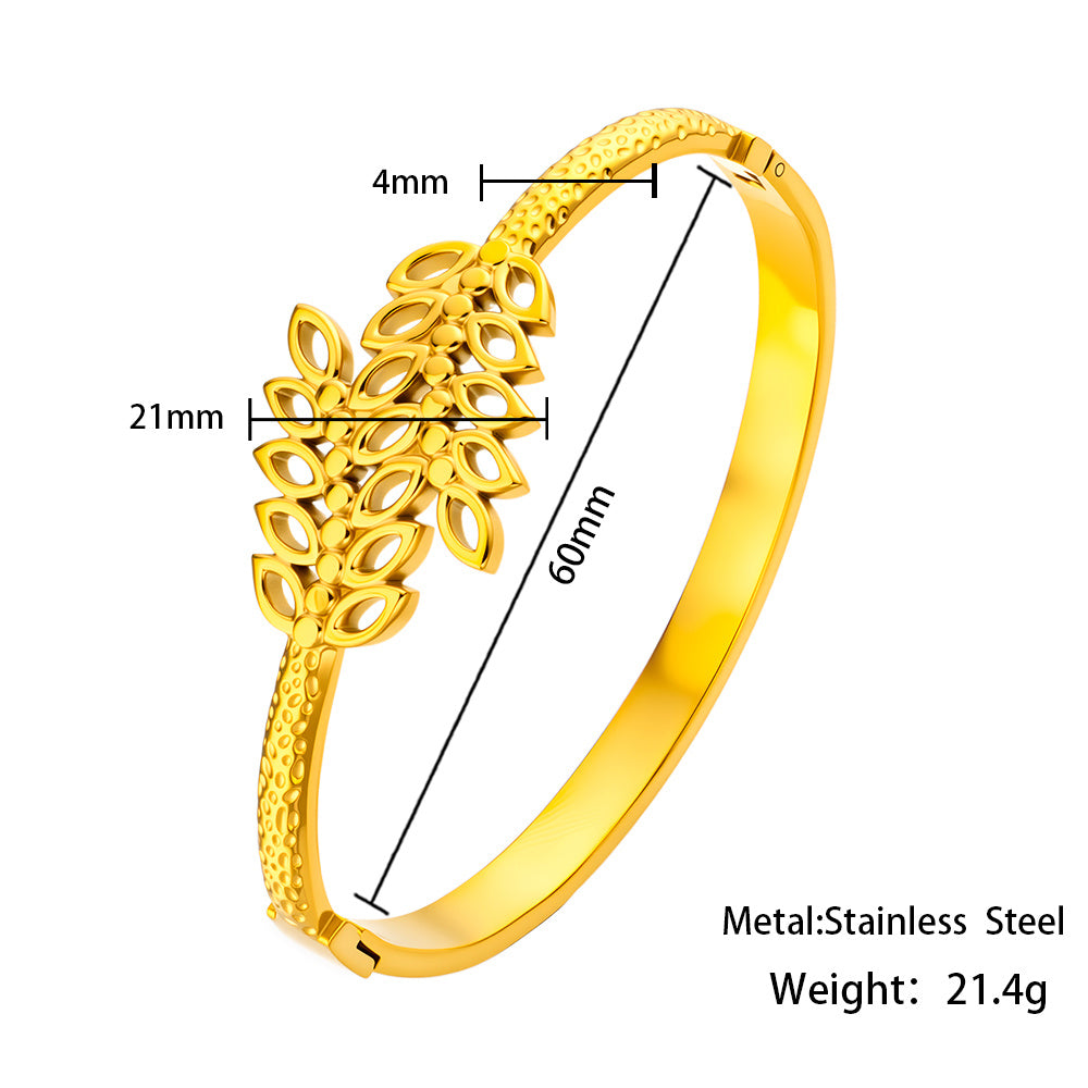 Laurel Bloom Bangle