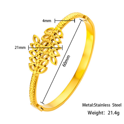 Laurel Bloom Bangle