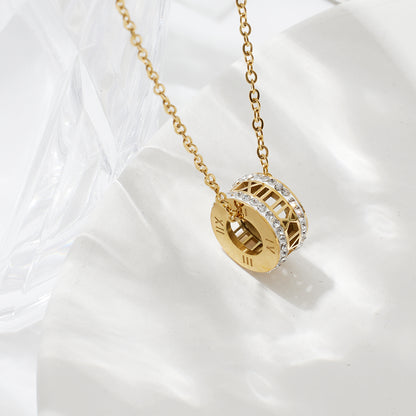 Eterna Roman Halo Necklace