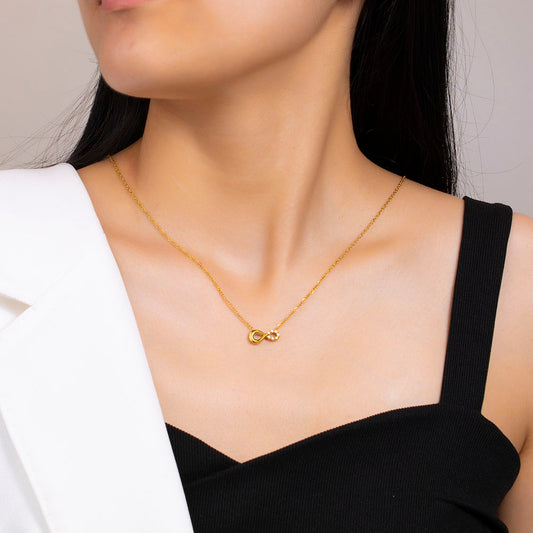 Infinity Zircon Necklace