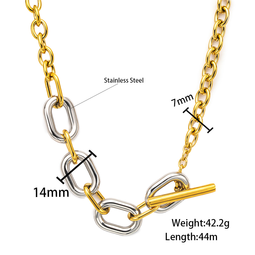Dual Link Toggle Necklace