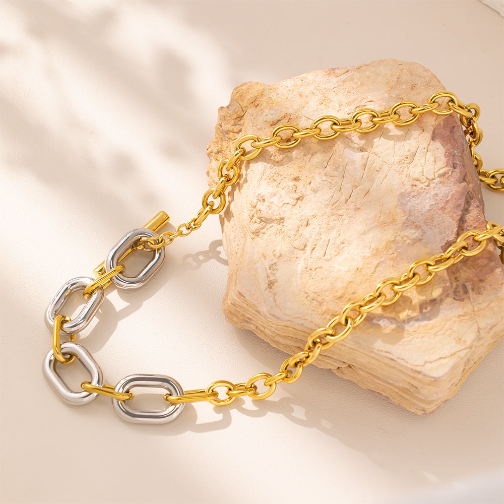 Dual Link Toggle Necklace