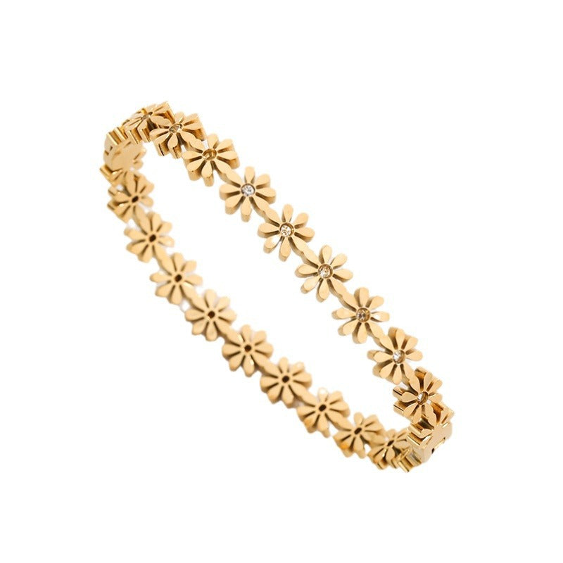 Golden Bloom Jewellery Set